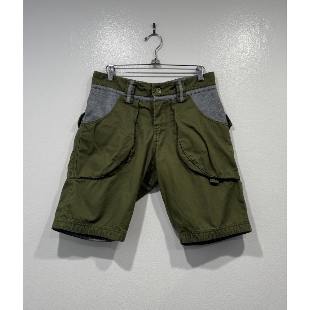 Gingersnap Bali Green Utility Shorts Size Small Streetwear Hipster Festival Boho